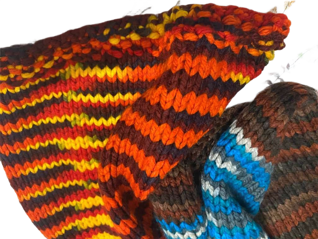 Scarf Warm Earth Tone - Image 3