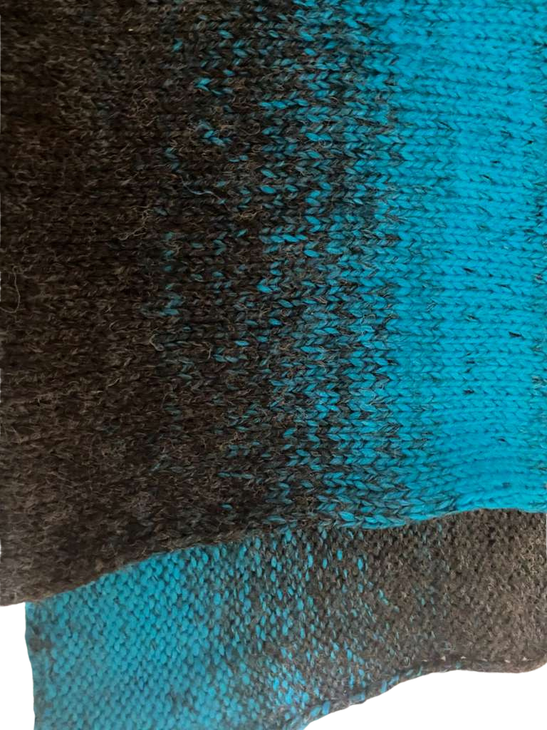 scarf Bright Teal Aqua - Image 2